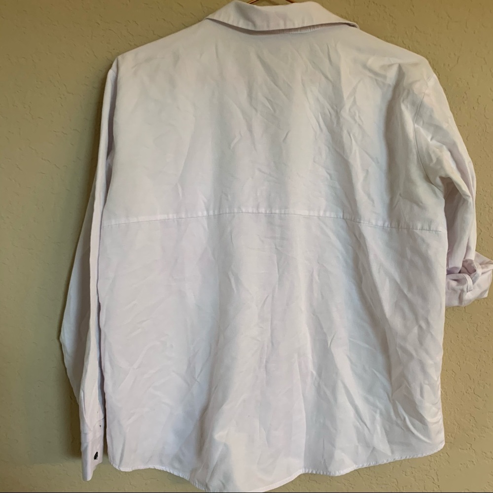 Zara Basic Button Down Shirt Size Xs - image 5